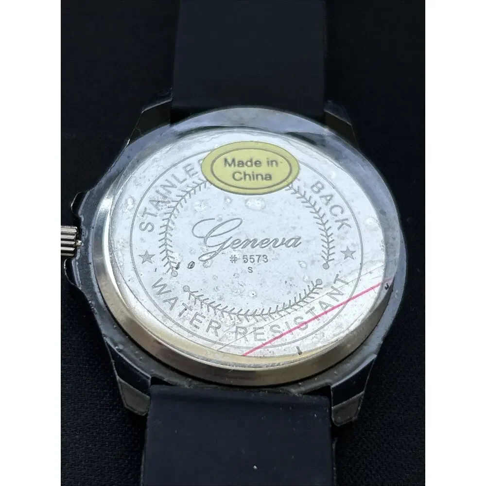 Geneva Black Dial And Band Women’s Quartz Watch